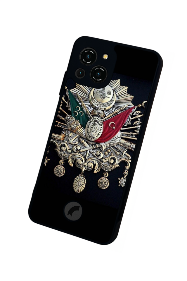 Reeder S23 Pro Max Uyumlu OsmanliTugrasi Tasarımlı Glossy Premium Kılıf