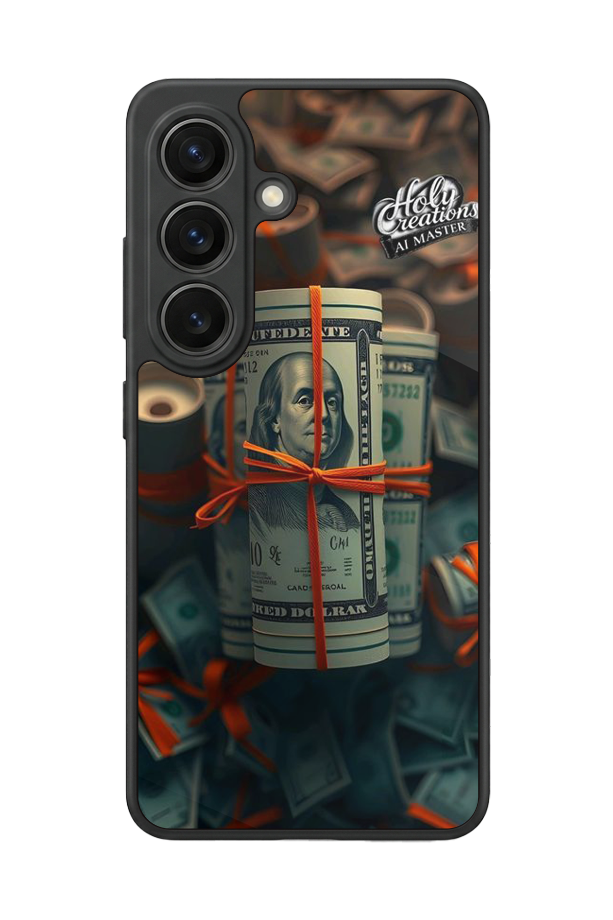 Samsung Galaxy S26 Uyumlu Para Tasarımlı Glossy Premium Kılıf