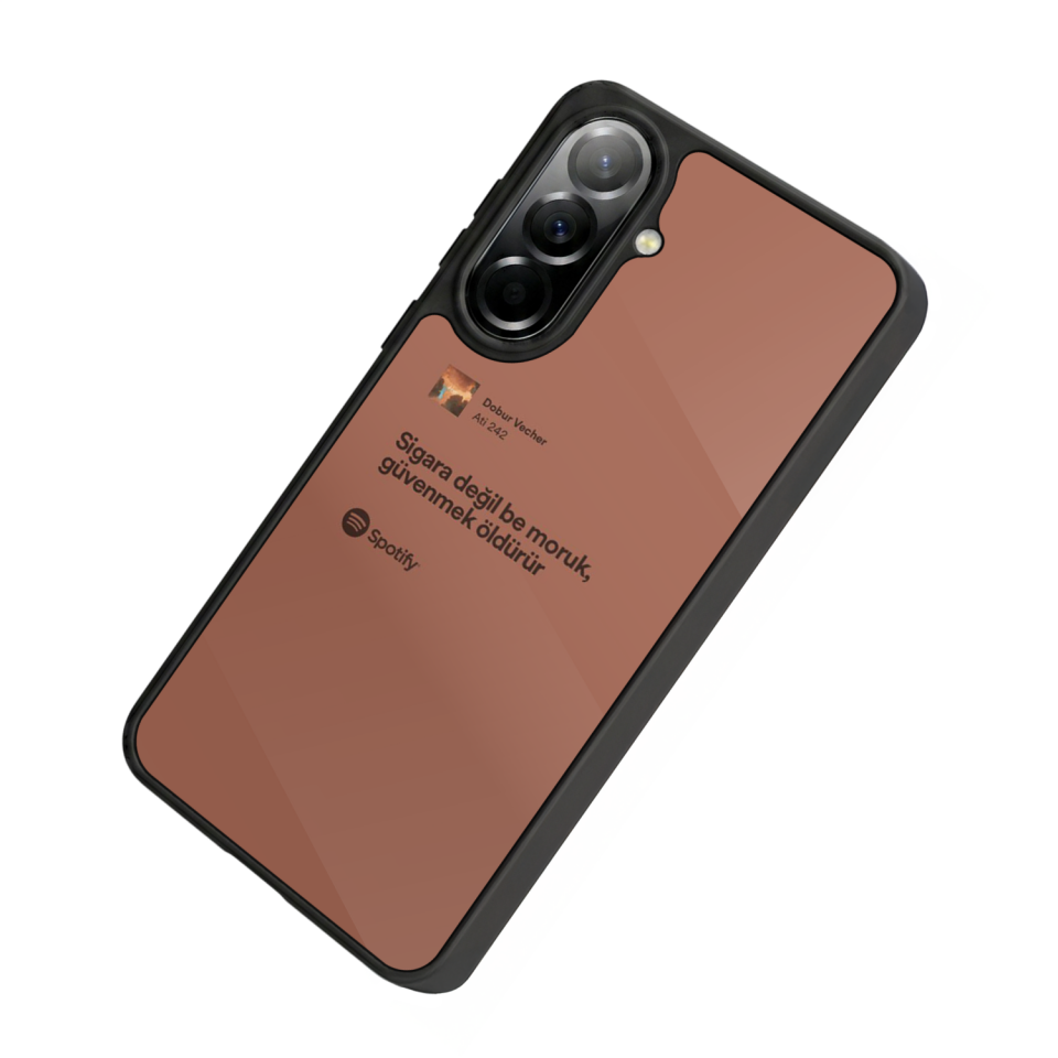 Samsung Galaxy A57 Uyumlu Sarki Sozleri Tasarımlı Glossy Premium Kılıf