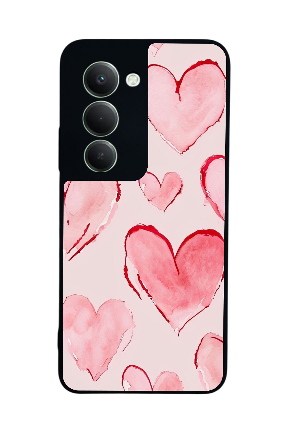 Xiaomi Redmi 15 5G Uyumlu Kalp Love Tasarımlı Glossy Premium Kılıf