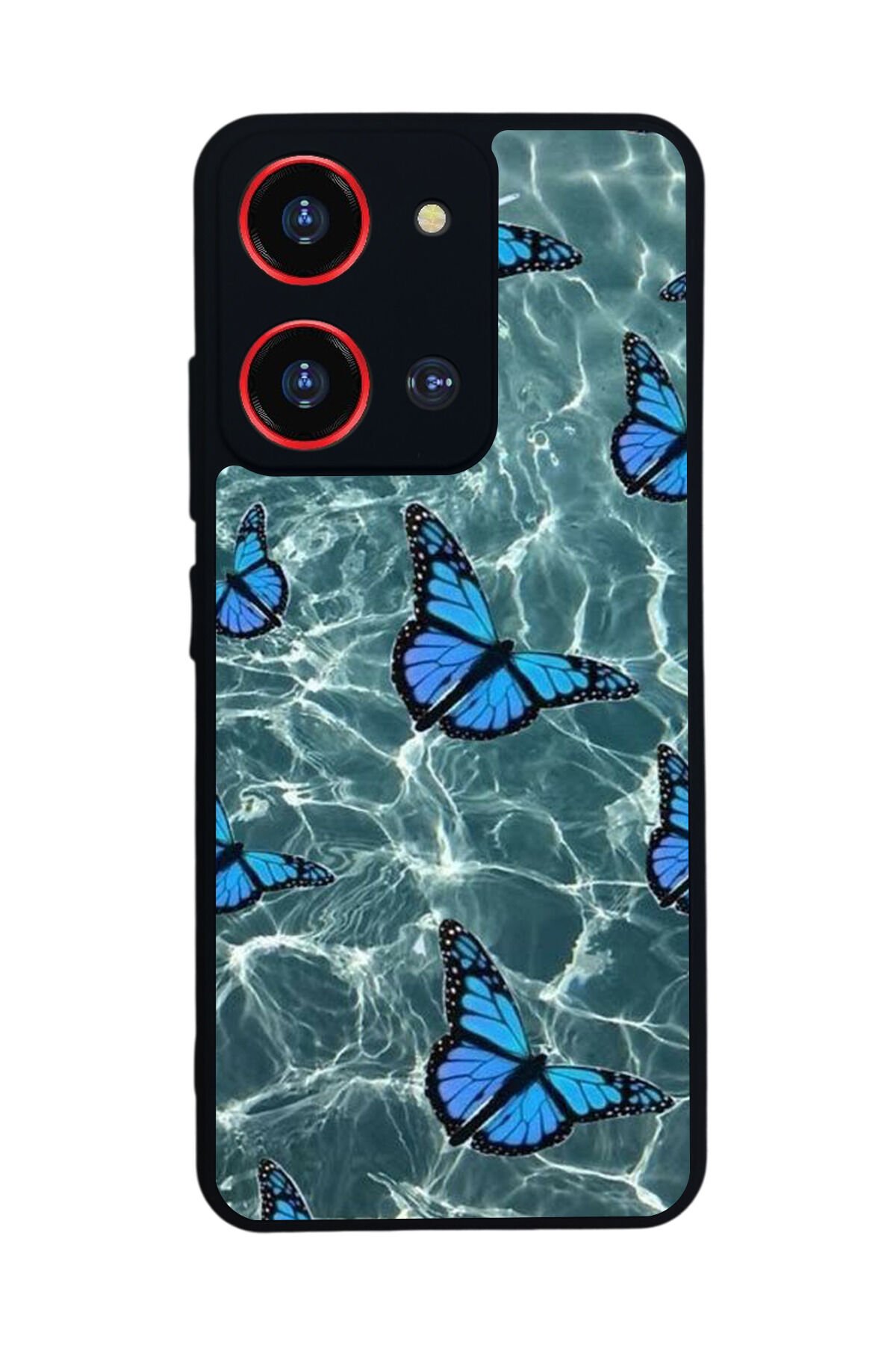 Reeder S19 Max Pro S ZOOM Uyumlu Kelebek Tasarımlı Glossy Premium Kılıf
