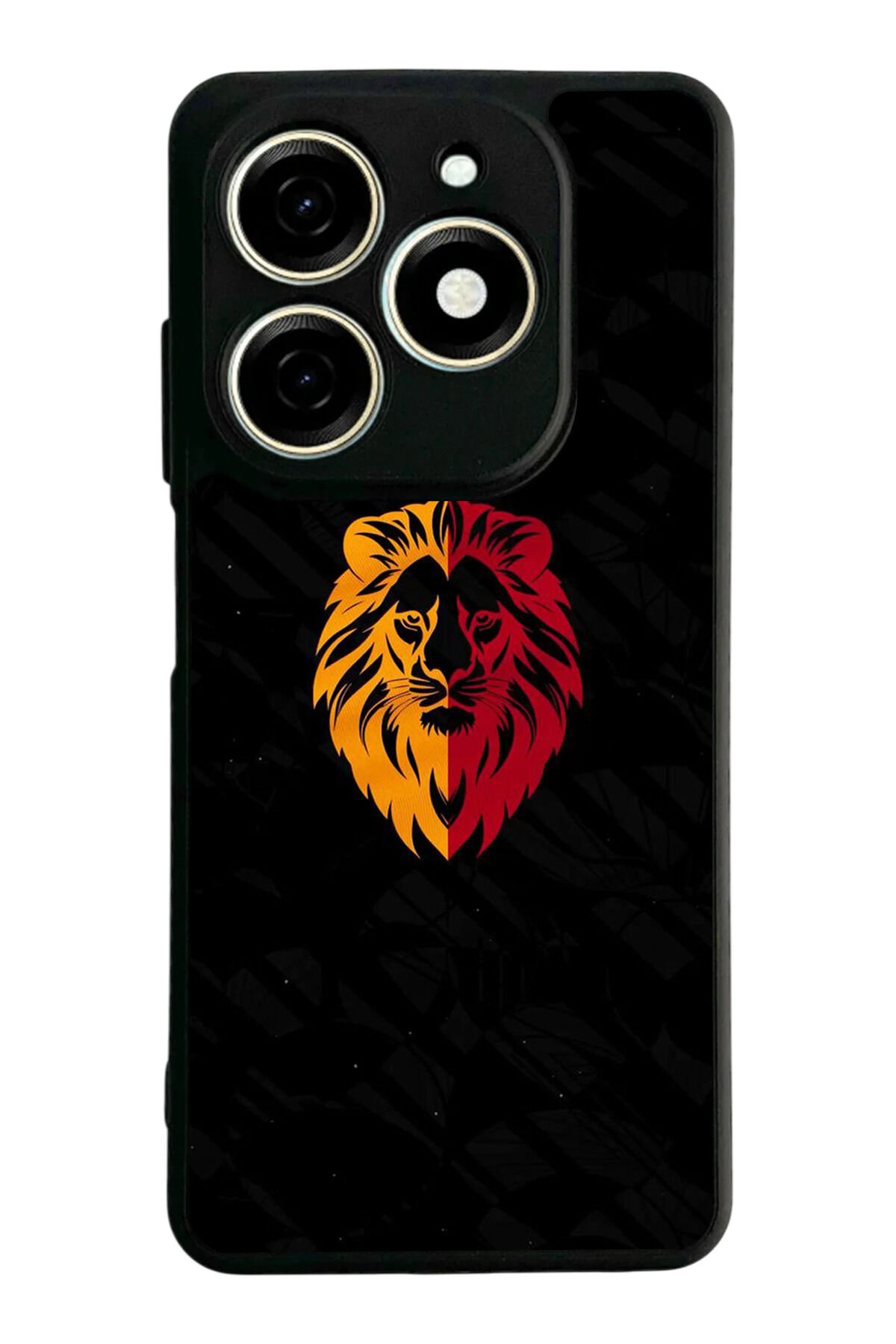 Infınıx Smart 8 Pro Uyumlu Aslan Tasarımlı Glossy Premium Kılıf