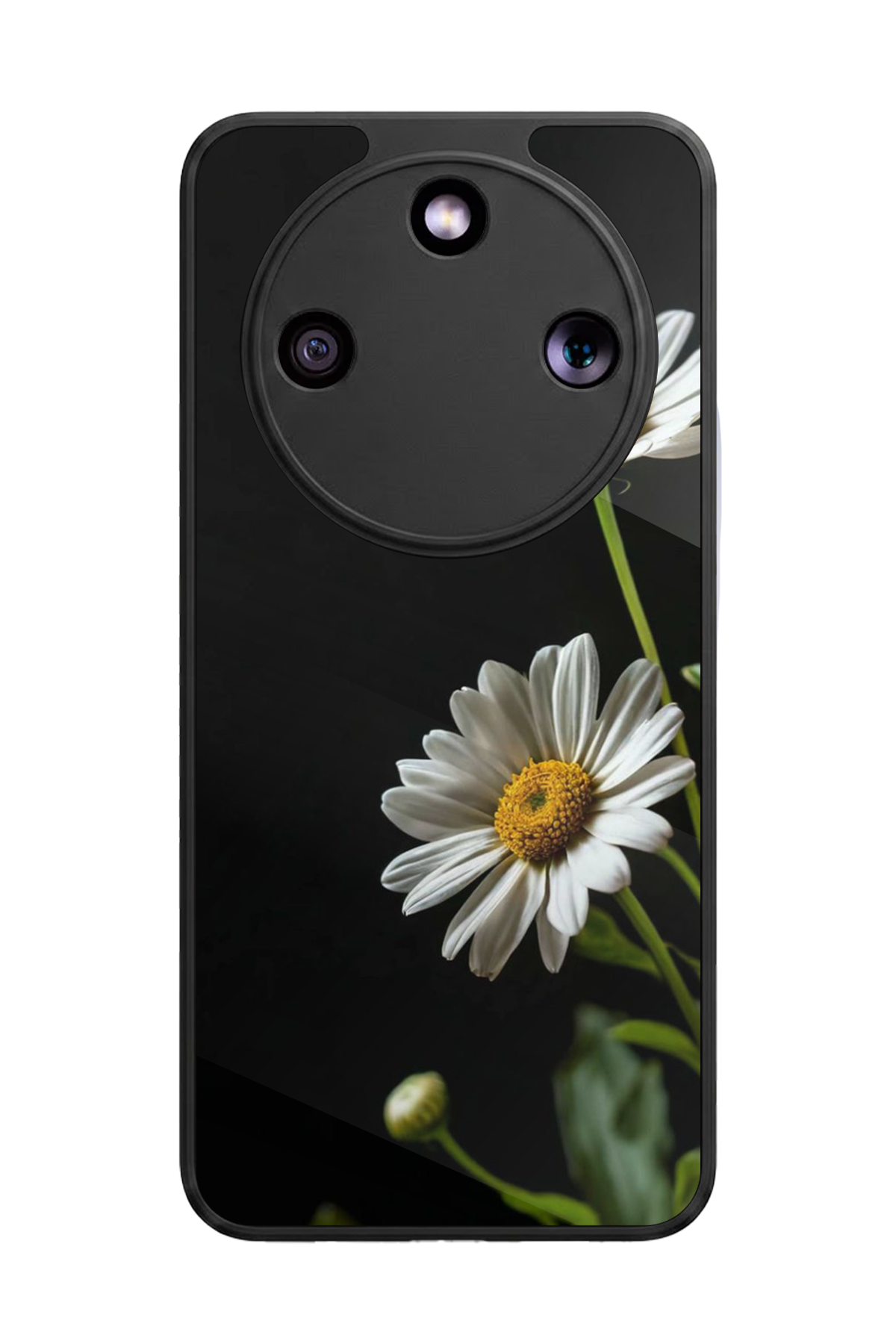 Honor Magic 8 Lite Uyumlu Cicek Tasarımlı Glossy Premium Kılıf