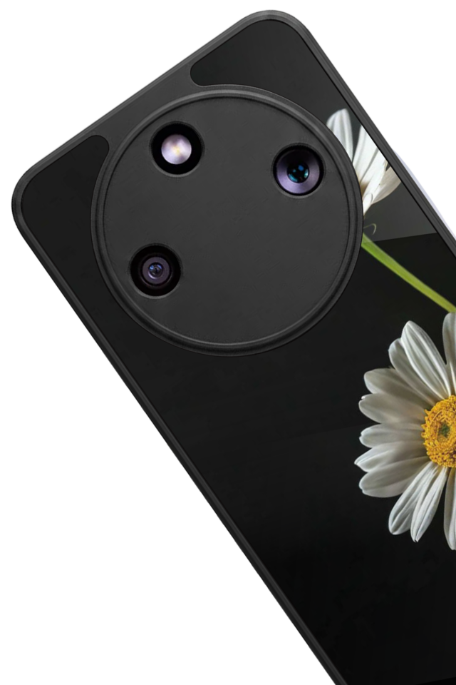 Honor Magic 8 Lite Uyumlu Cicek Tasarımlı Glossy Premium Kılıf