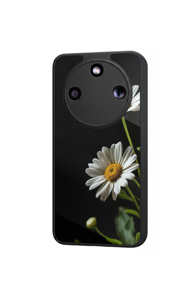 Honor Magic 8 Lite Uyumlu Cicek Tasarımlı Glossy Premium Kılıf