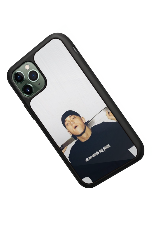 iPhone 11 Pro Uyumlu Eminem Tasarımlı Glossy Premium Kılıf