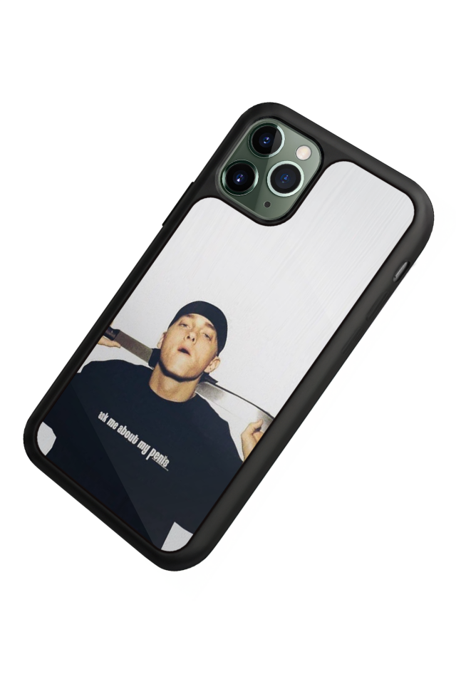 iPhone 11 Pro Uyumlu Eminem Tasarımlı Glossy Premium Kılıf