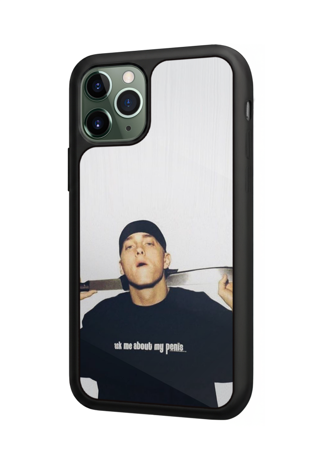 iPhone 11 Pro Uyumlu Eminem Tasarımlı Glossy Premium Kılıf