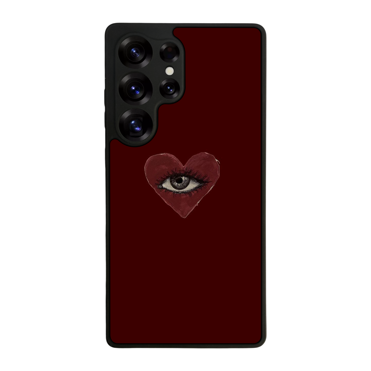 Samsung Galaxy S25 Ultra Uyumlu Kalp Love Tasarımlı Glossy Premium Kılıf