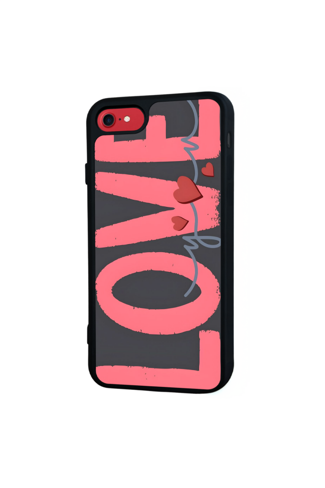 iPhone 7 Uyumlu Love Tasarımlı Glossy Premium Kılıf