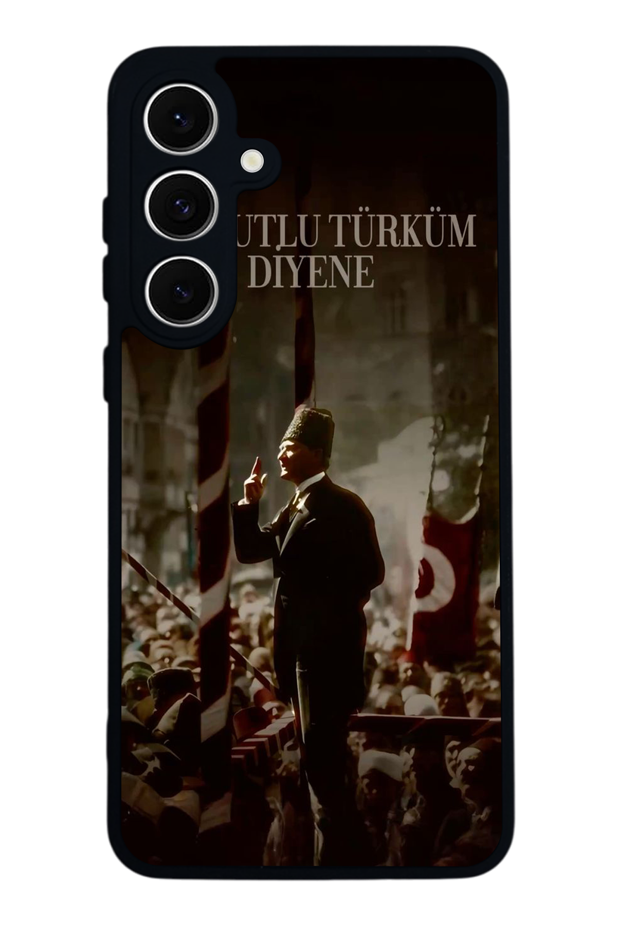 Samsung Galaxy A16 Uyumlu Mustafa Kemal Ataturk Tasarımlı Glossy Premium Kılıf