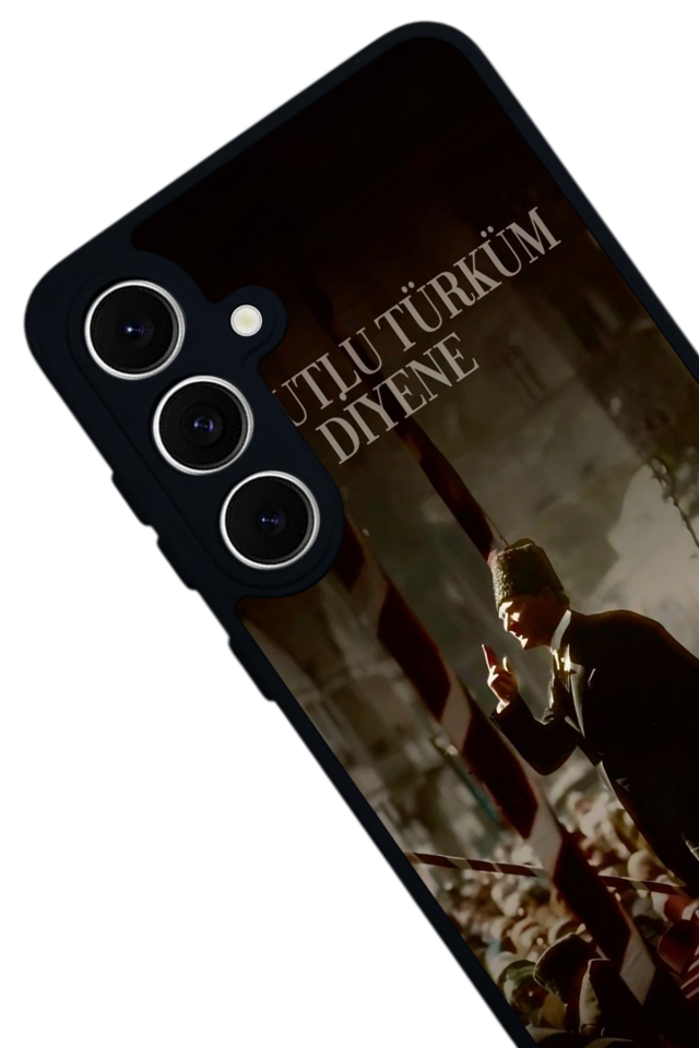 Samsung Galaxy A16 Uyumlu Mustafa Kemal Ataturk Tasarımlı Glossy Premium Kılıf