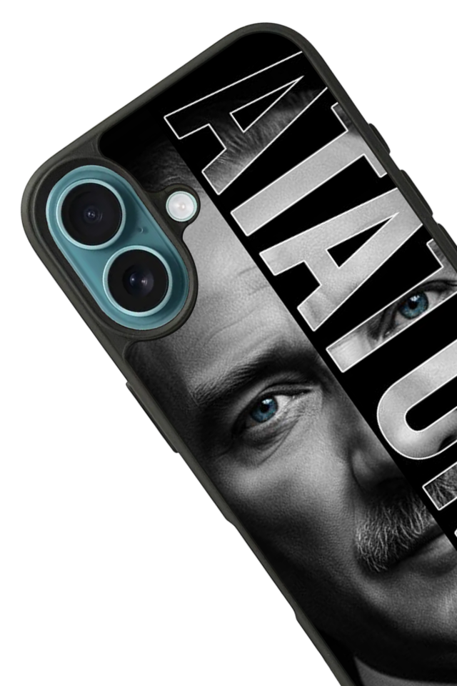 iPhone 16 Uyumlu Mustafa Kemal Ataturk Tasarımlı Glossy Premium Kılıf