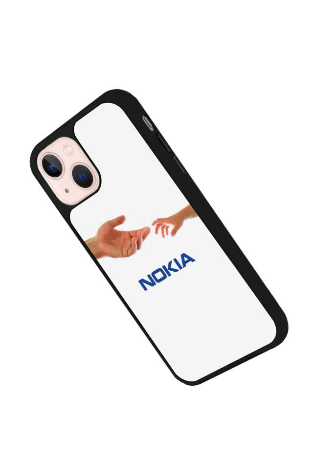 iPhone 13/14 Uyumlu Nokia Tasarımlı Glossy Premium Kılıf