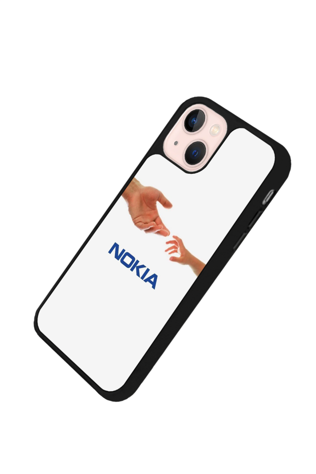 iPhone 13/14 Uyumlu Nokia Tasarımlı Glossy Premium Kılıf