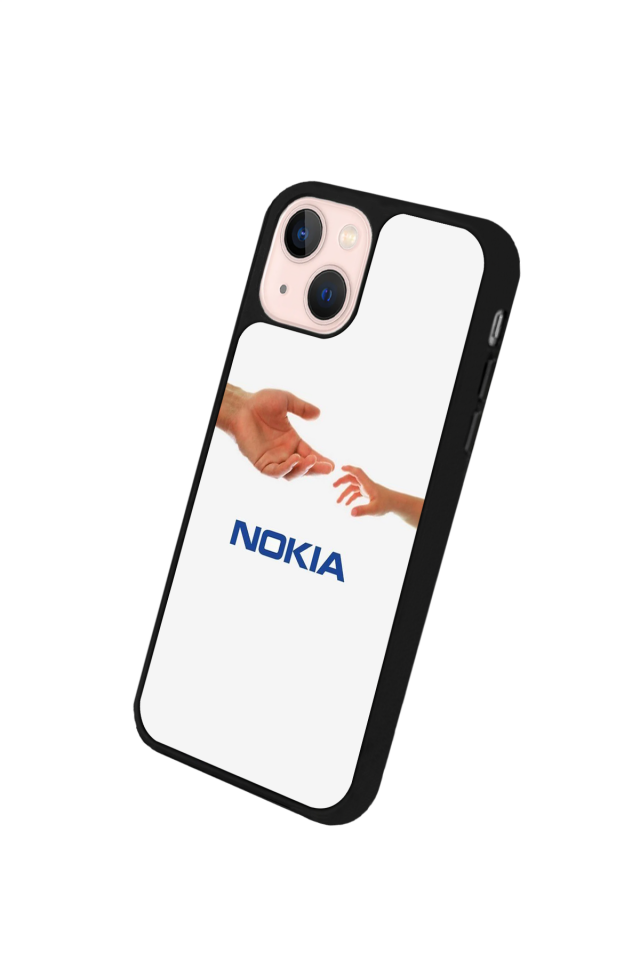 iPhone 13/14 Uyumlu Nokia Tasarımlı Glossy Premium Kılıf