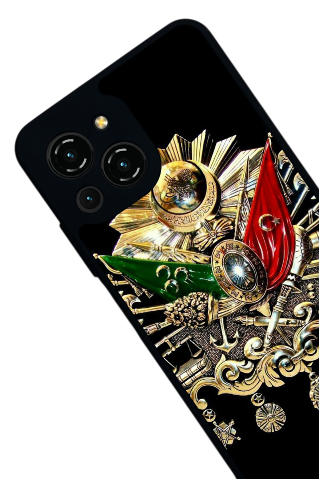 Reeder S23 Pro Max Uyumlu OsmanliTugrasi Tasarımlı Glossy Premium Kılıf