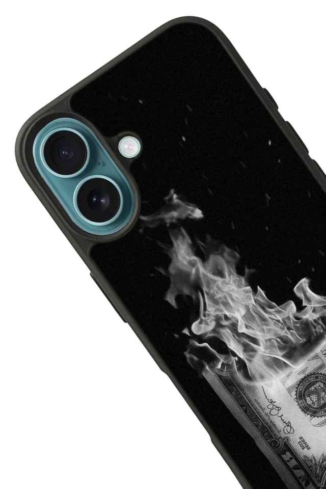 iPhone 16 Plus Uyumlu Para Tasarımlı Glossy Premium Kılıf