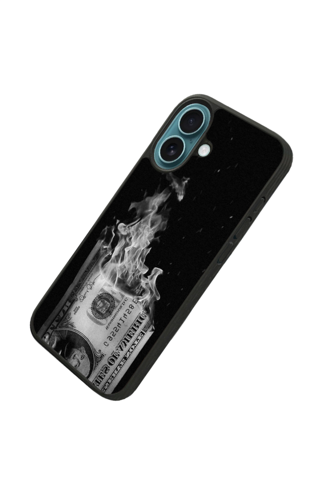 iPhone 16 Plus Uyumlu Para Tasarımlı Glossy Premium Kılıf