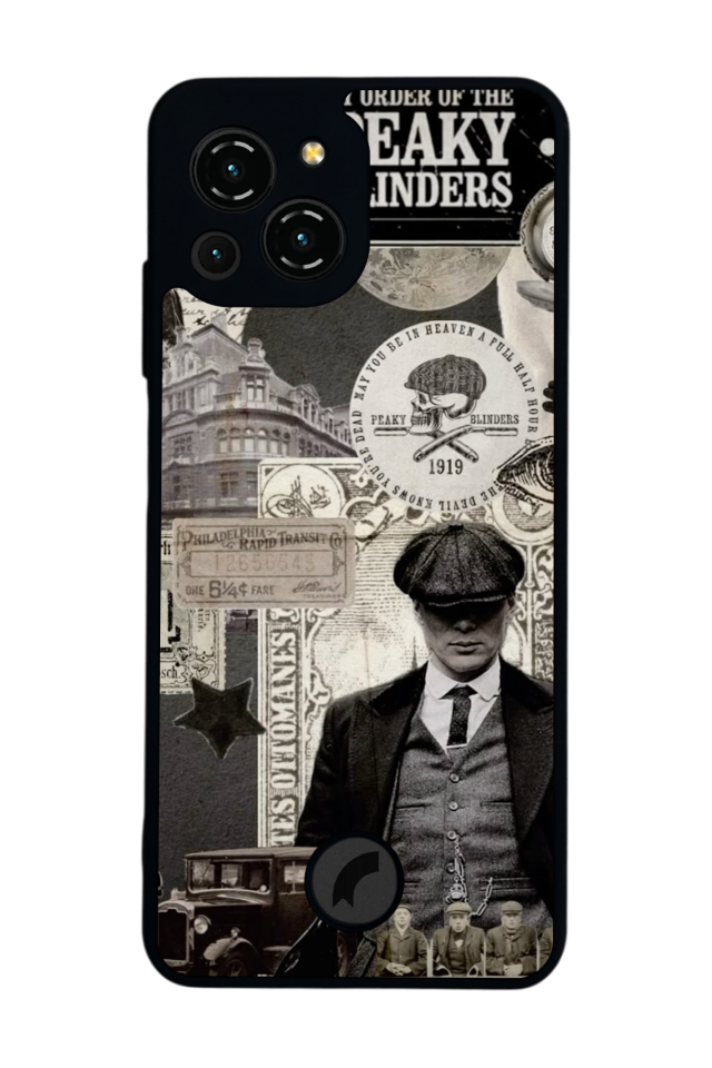 Reeder S23 Pro Max Uyumlu Peaky Blinders Tasarımlı Glossy Premium Kılıf