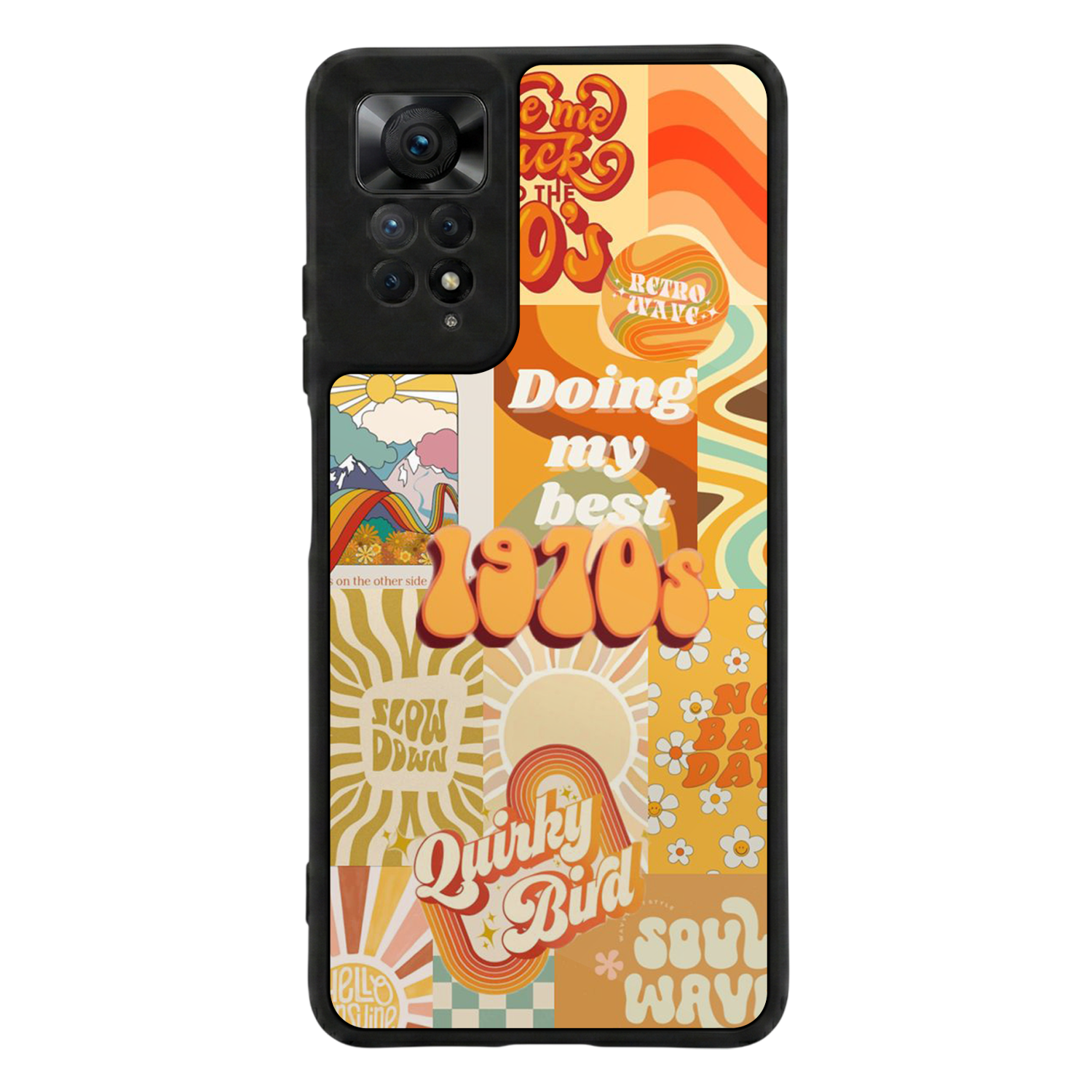 Xiaomi Redmi Note 12 Pro Uyumlu Poster Tasarımlı Glossy Premium Kılıf