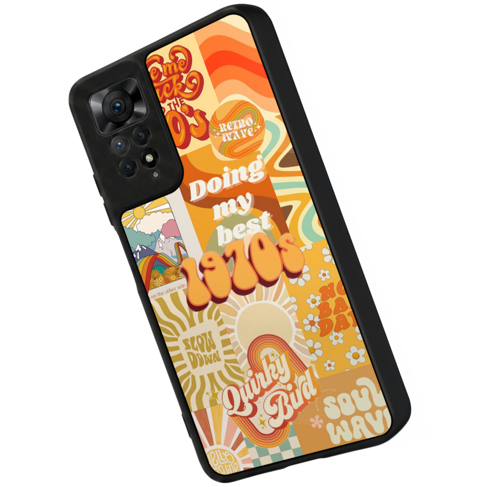 Xiaomi Redmi Note 12 Pro Uyumlu Poster Tasarımlı Glossy Premium Kılıf