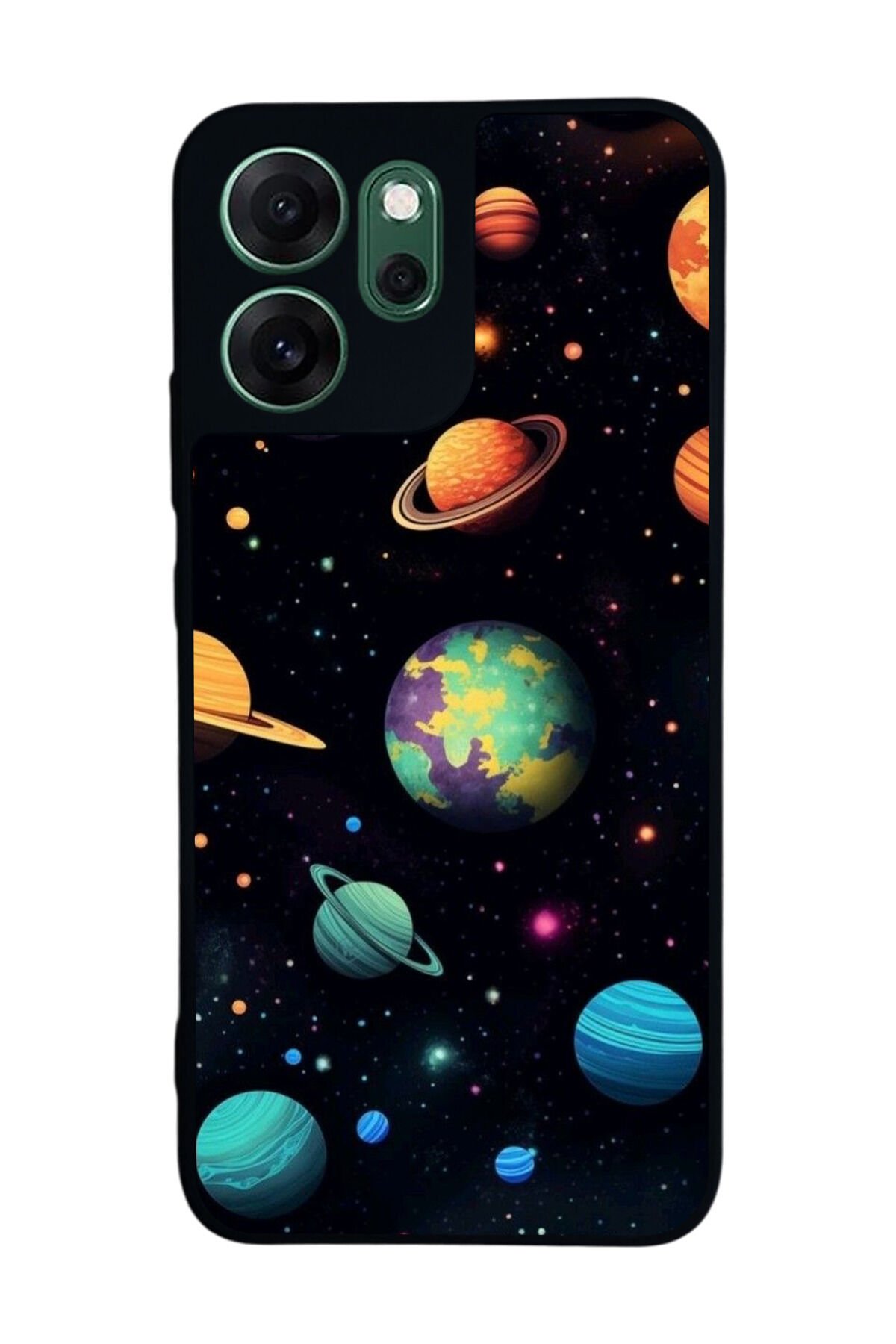 Oppo Reno 14F Uyumlu Kılıf – Yumuşak Silikon, Koruyucu, Şok Emici Kapak