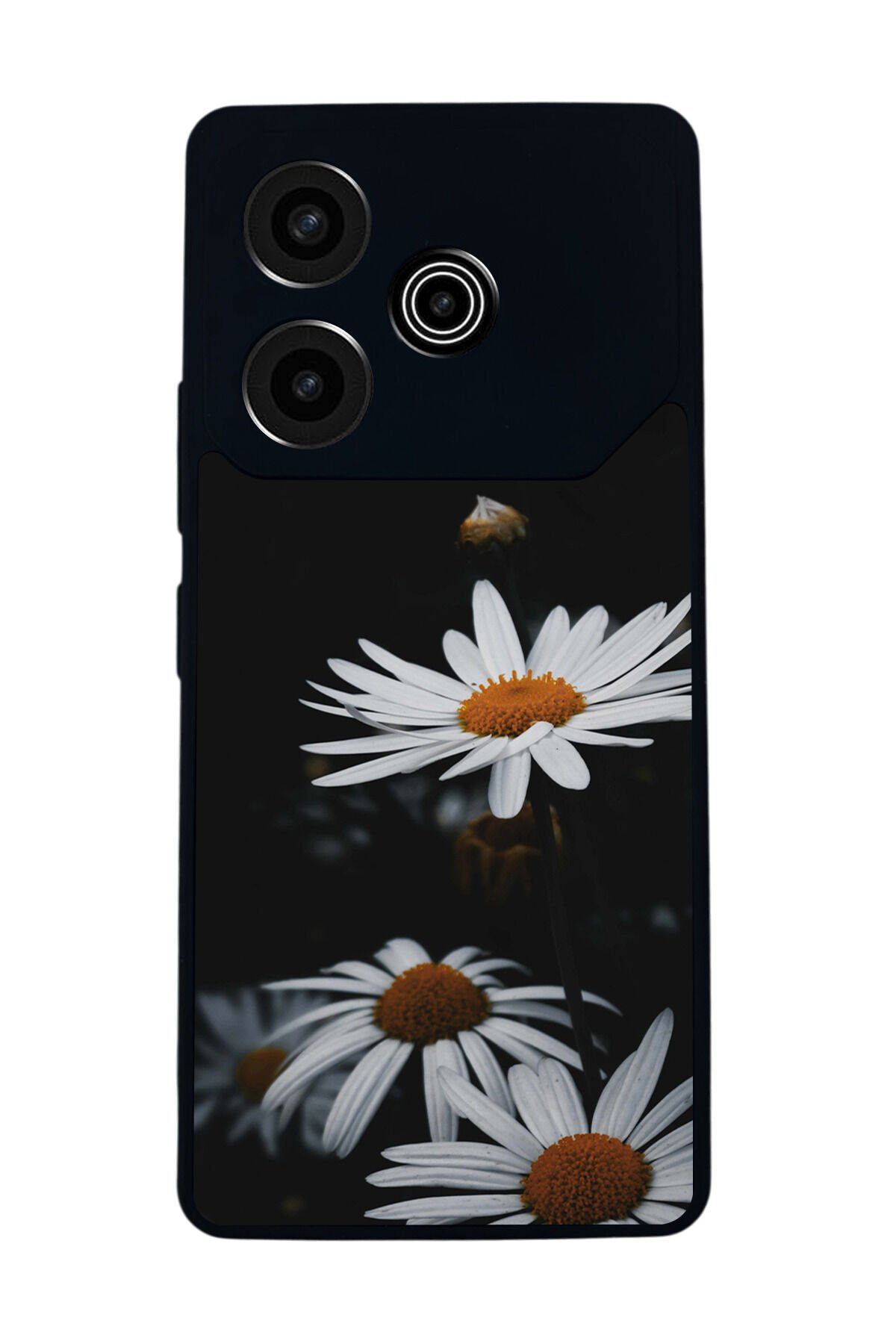 Tecno Pova 6 Uyumlu Cicek Tasarımlı Glossy Premium Kılıf
