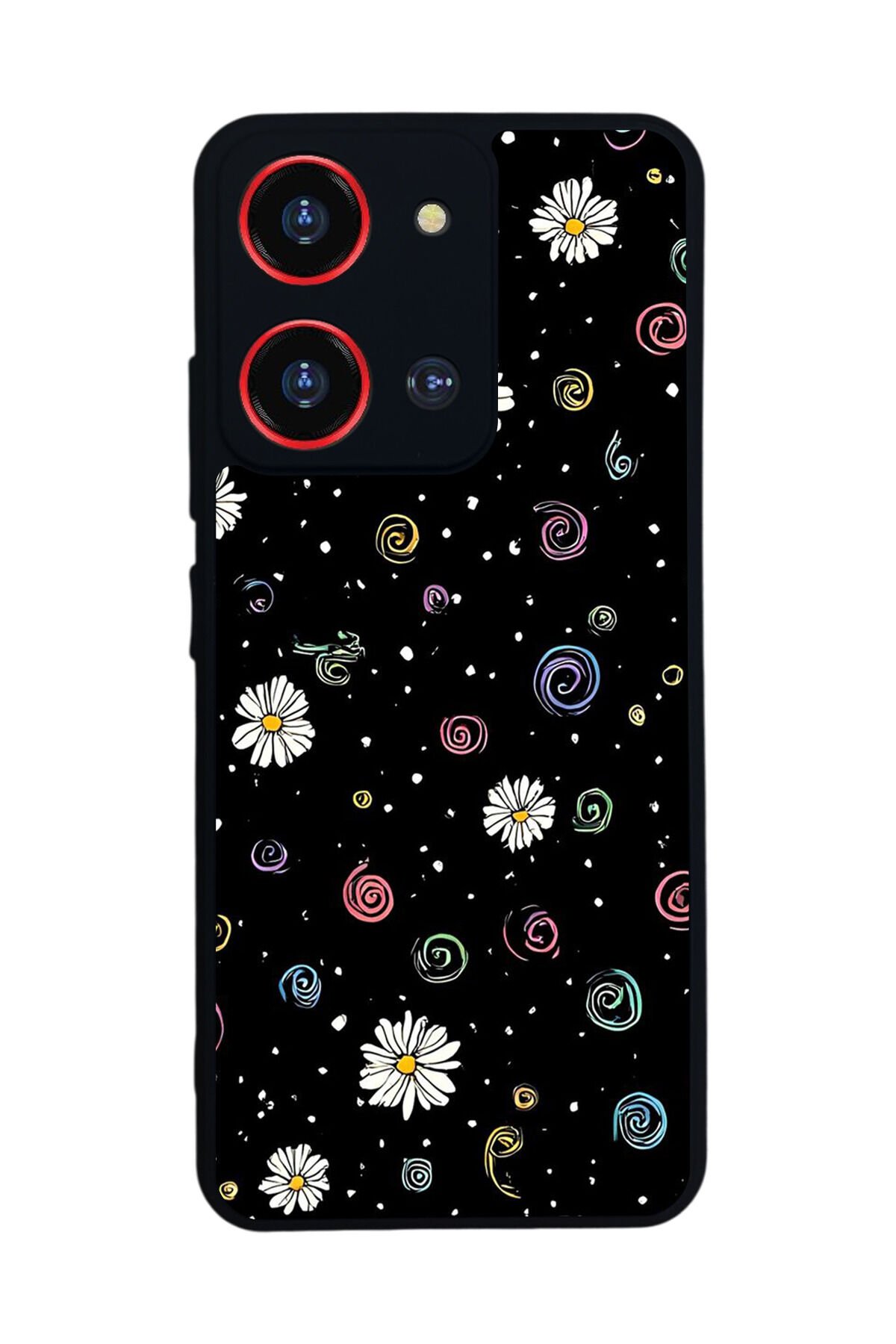 Reeder S19 Max Pro S ZOOM Uyumlu Floral Tasarımlı Glossy Premium Kılıf