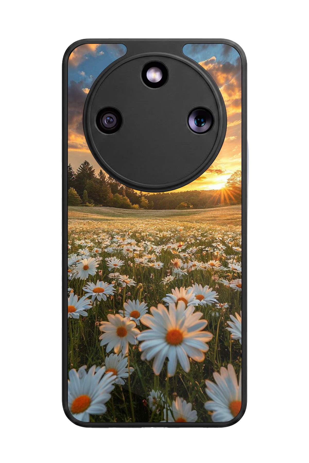 Honor Magic 8 Lite Uyumlu Cicek Tasarımlı Glossy Premium Kılıf