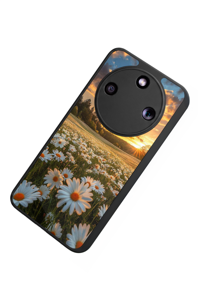 Honor Magic 8 Lite Uyumlu Cicek Tasarımlı Glossy Premium Kılıf