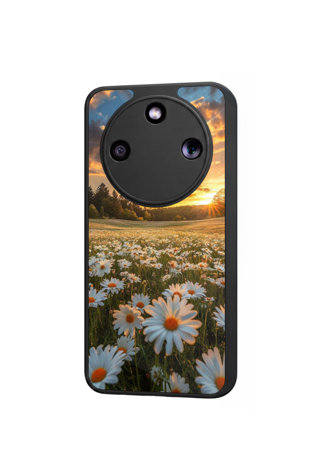 Honor Magic 8 Lite Uyumlu Cicek Tasarımlı Glossy Premium Kılıf
