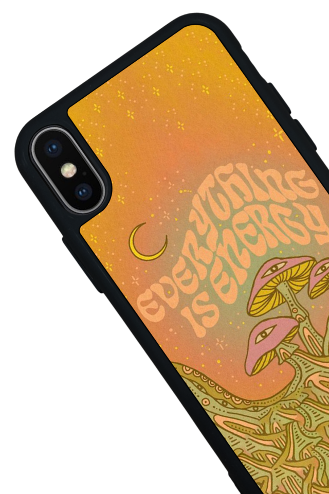 iPhone X/ XS Uyumlu Energy Tasarımlı Glossy Premium Kılıf