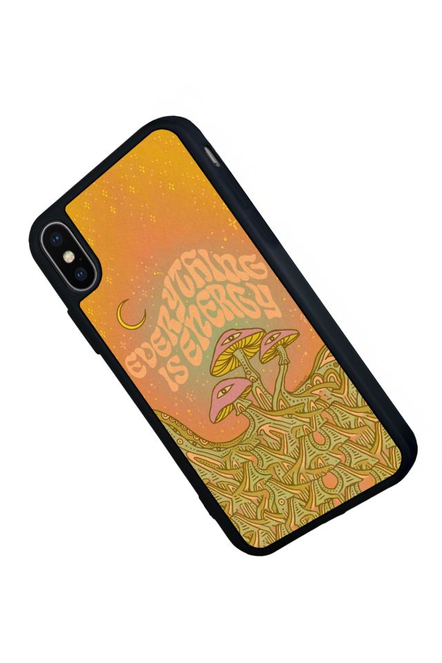 iPhone X/ XS Uyumlu Energy Tasarımlı Glossy Premium Kılıf