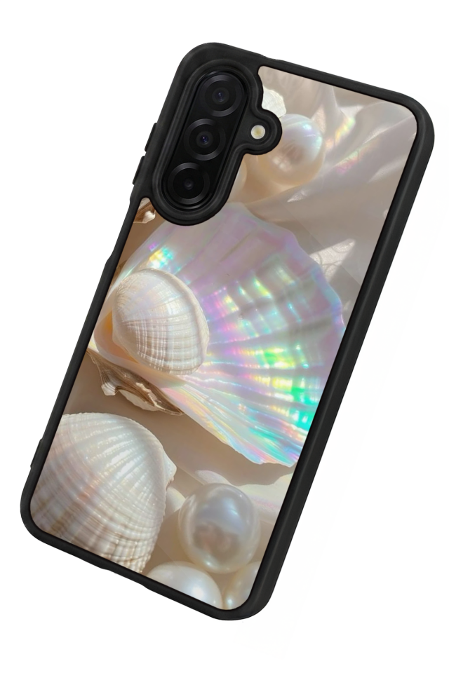 Samsung Galaxy A26 Uyumlu  İnci Tasarımlı Glossy Premium Kılıf