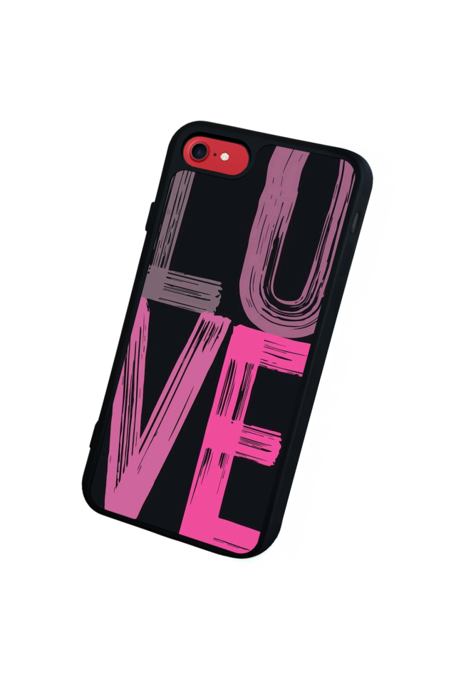 iPhone 7 Uyumlu Love Tasarımlı Glossy Premium Kılıf