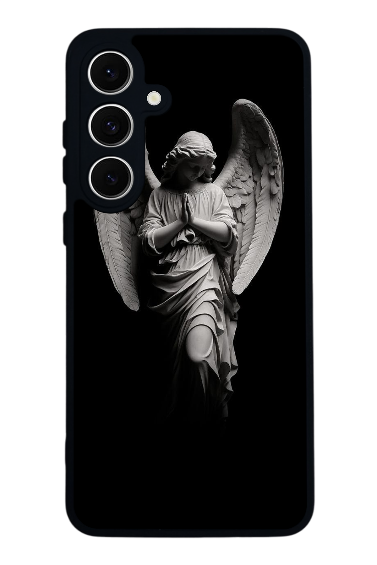 Samsung Galaxy S24 FE Uyumlu Melek Tasarımlı Glossy Premium Kılıf