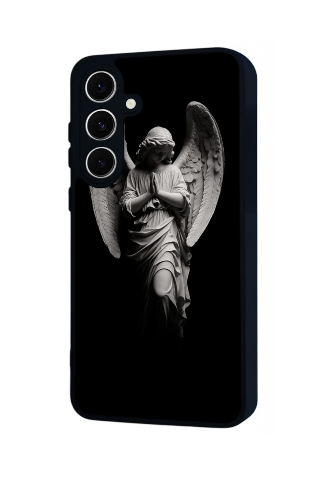 Samsung Galaxy S24 FE Uyumlu Melek Tasarımlı Glossy Premium Kılıf