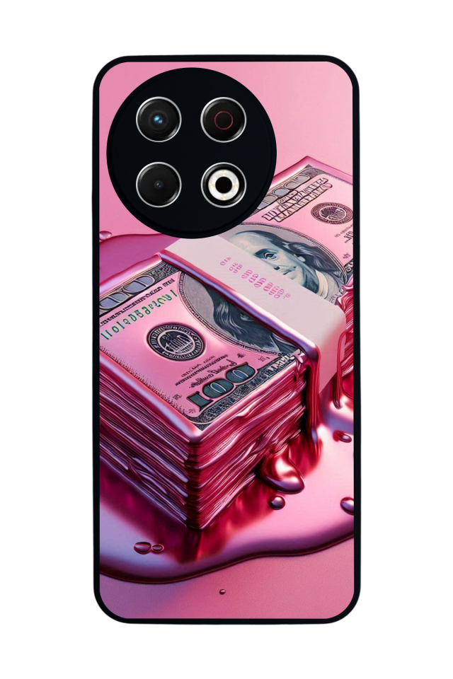 Tecno Spark 30 Pro Uyumlu Money Para Tasarımlı Glossy Premium Kılıf