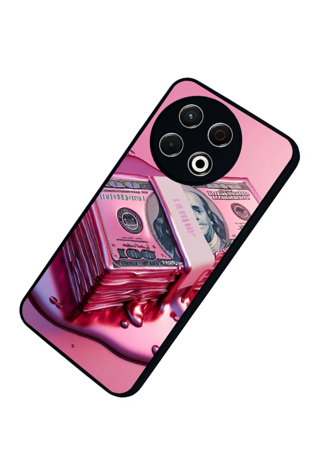 Tecno Spark 30 Pro Uyumlu Money Para Tasarımlı Glossy Premium Kılıf