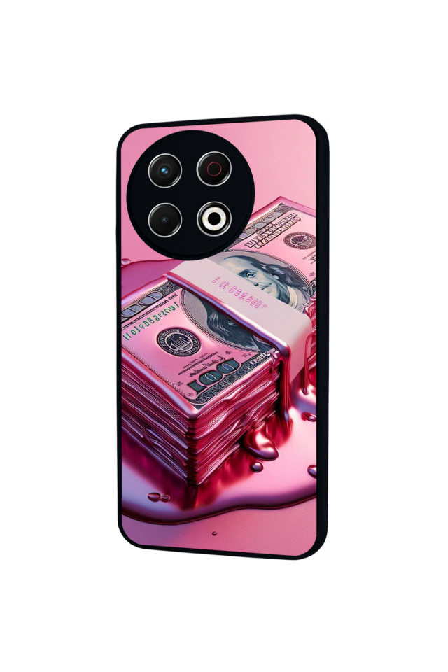 Tecno Spark 30 Pro Uyumlu Money Para Tasarımlı Glossy Premium Kılıf