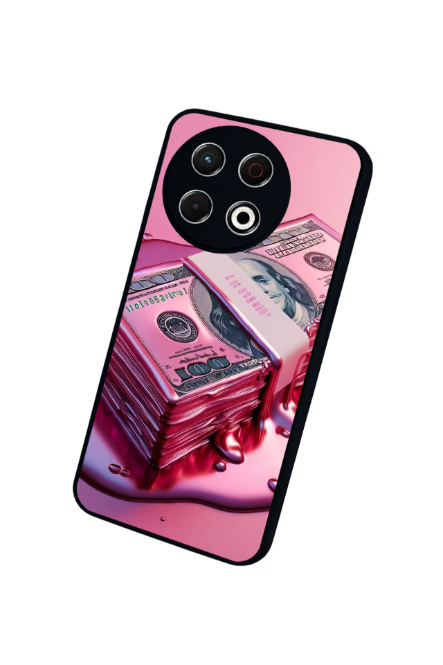 Tecno Spark 30 Pro Uyumlu Money Para Tasarımlı Glossy Premium Kılıf