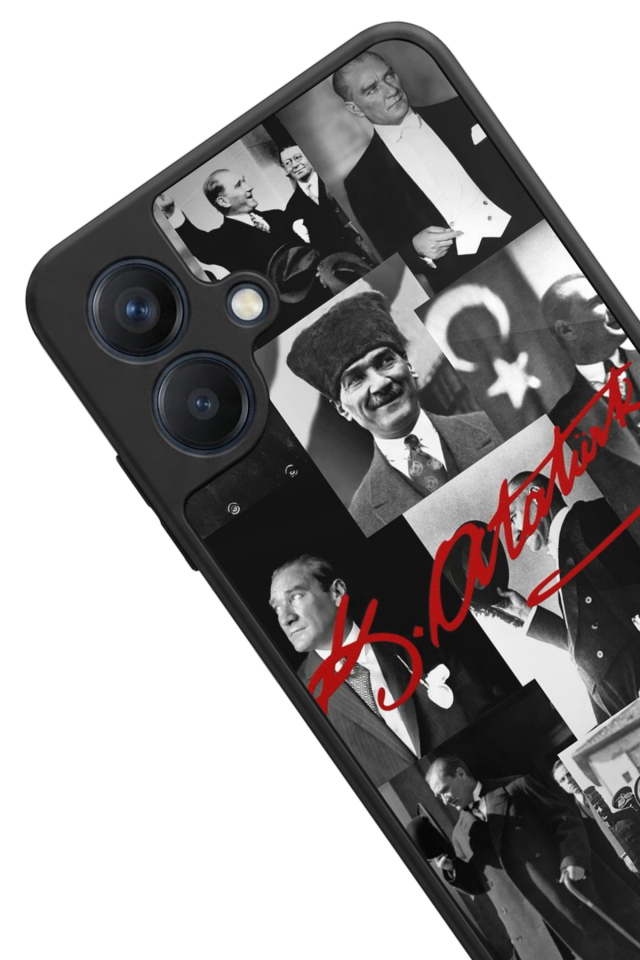 Samsung Galaxy A07 Uyumlu Mustafa Kemal Ataturk Tasarımlı Glossy Premium Kılıf