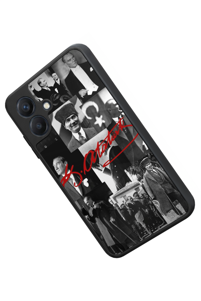 Samsung Galaxy A07 Uyumlu Mustafa Kemal Ataturk Tasarımlı Glossy Premium Kılıf