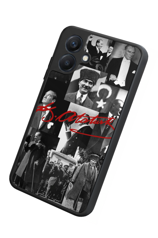 Samsung Galaxy A07 Uyumlu Mustafa Kemal Ataturk Tasarımlı Glossy Premium Kılıf