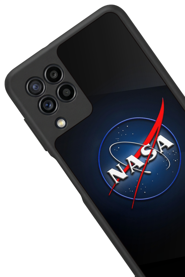 Samsung Galaxy M32 Uyumlu Nasa Tasarımlı Glossy Premium Kılıf