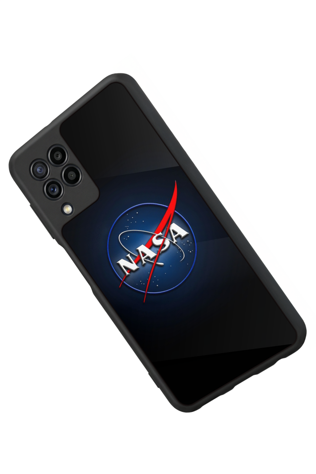 Samsung Galaxy M32 Uyumlu Nasa Tasarımlı Glossy Premium Kılıf