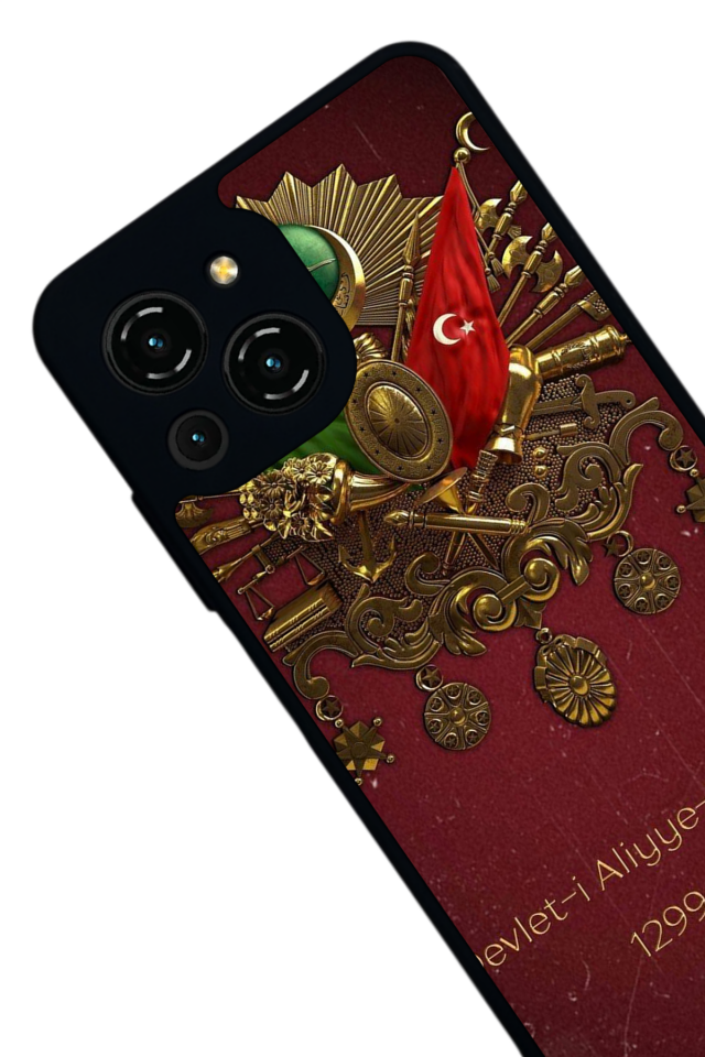 Reeder S23 Pro Max Uyumlu OsmanliTugrasi Tasarımlı Glossy Premium Kılıf