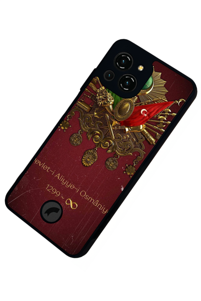 Reeder S23 Pro Max Uyumlu OsmanliTugrasi Tasarımlı Glossy Premium Kılıf