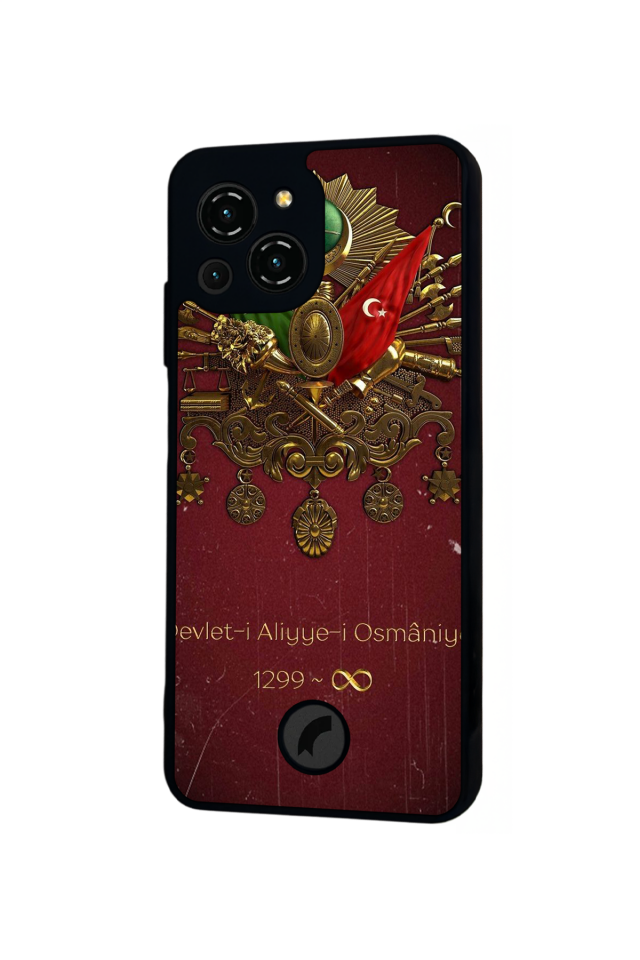 Reeder S23 Pro Max Uyumlu OsmanliTugrasi Tasarımlı Glossy Premium Kılıf